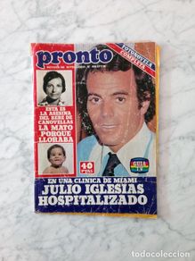 Coleccionismo de revistas y periódicos: PRONTO - 1981 - JULIO IGLESIAS, VICTORIA ABRIL, ROCIO DURCAL, VICTOR MANUEL, BARRABAS, DUO DINAMICO
